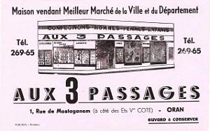 SP px- 006- Pub Rue de Mostaganem